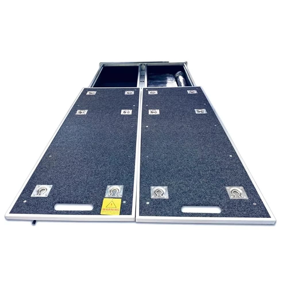 4x4 Offroad Truck Bed Cargo Storage Locker 2 Fridge Sliders Drawer System for  D Max/Triton Ranger Transit Van/ Hilux