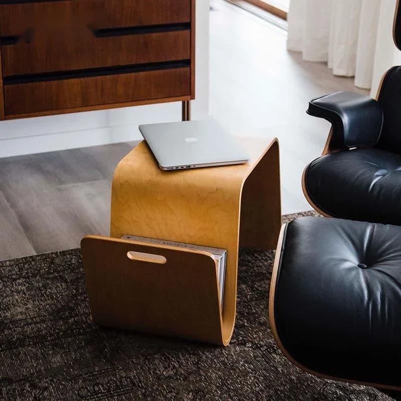 Minimalist Nordic Coffee Table Chic Solid Wood Centerpiece Ideal for Living Rooms and Balcony Corners Simple Elegant Furniture