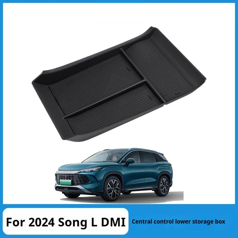 For 2024 BYD Song L DMI central control lower storage box storage box storage box car supplies