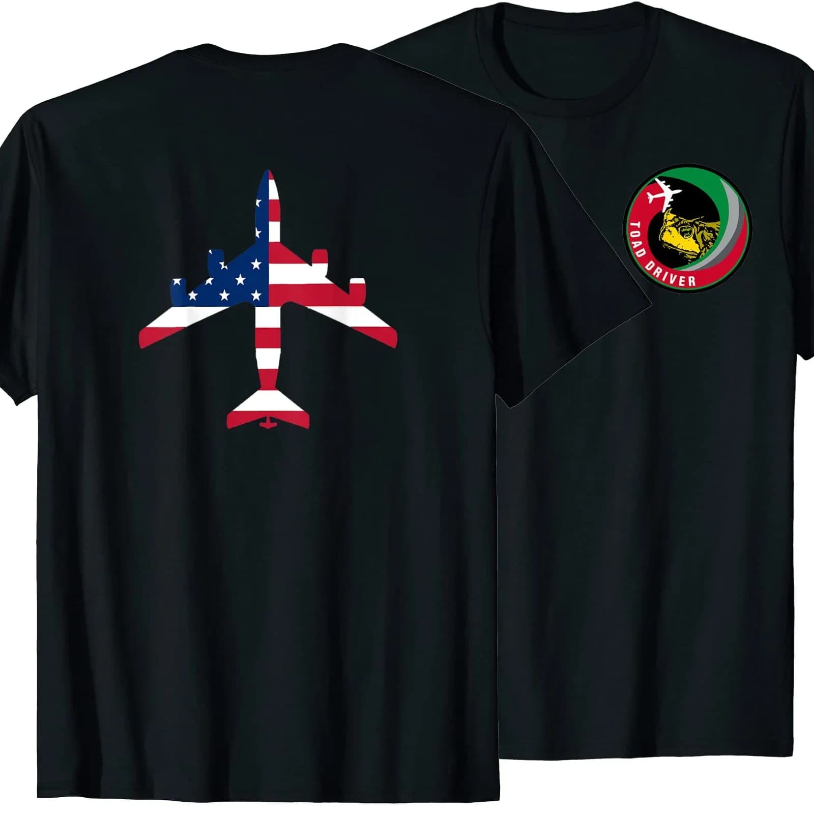 USAF KC-135 Stratotanker Toad Driver Flightline Insignia T-Shirt 100% Cotton O-Neck Short Sleeve Summer Casual Mens T-shirt