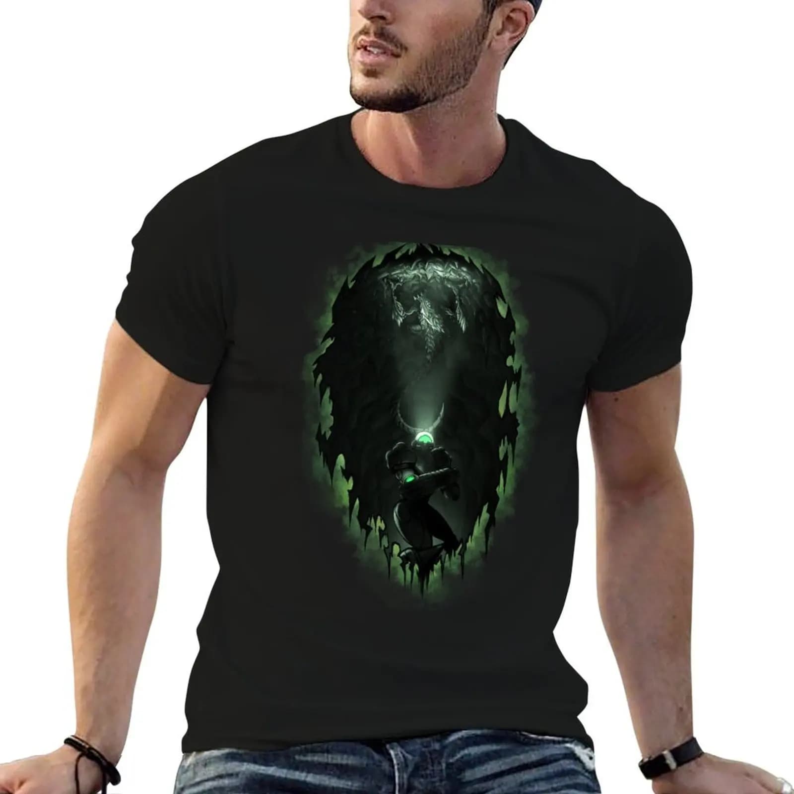 Metroid II Return of Samus T-Shirt heavyweights boys animal print slim fit t shirts for men