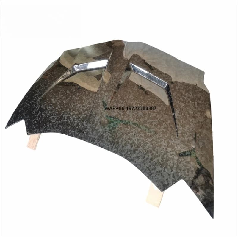 Forged Dry Carbon Fiber Hood for LP700 LP720 LP750, Upgraded 1016 Style Engine Bonnet Perfect Replacement