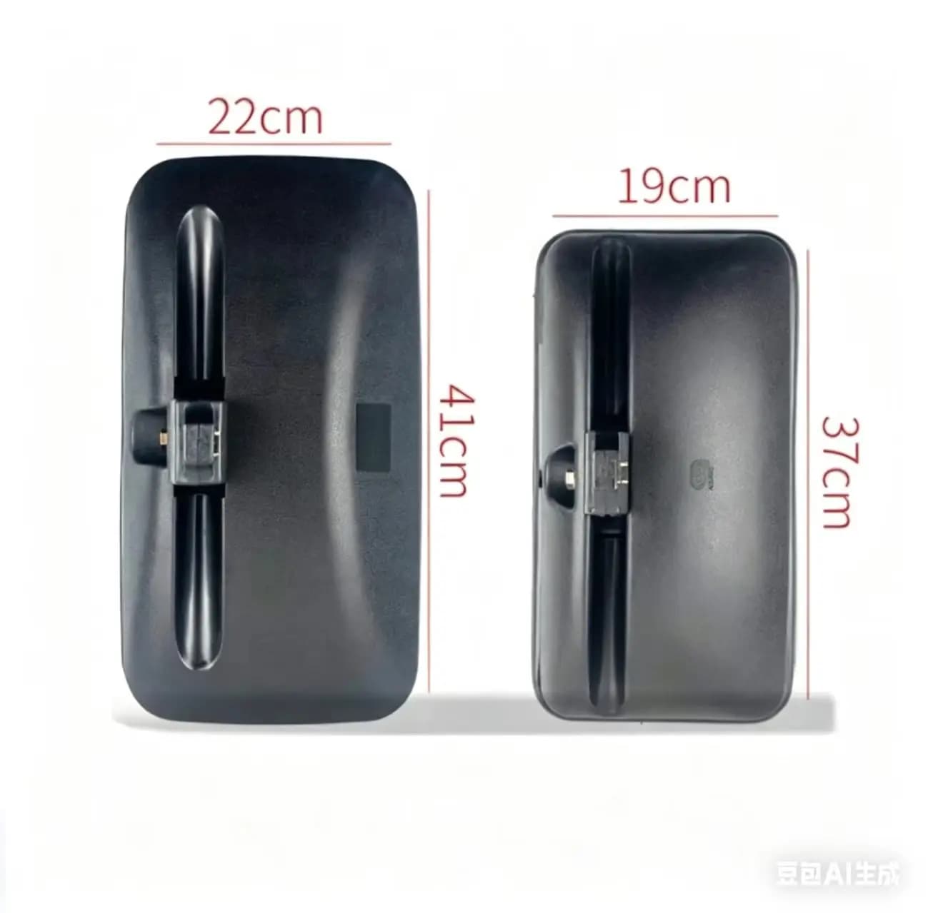 Large 37x19cm 41x22cm Car Truck Front Wheel Mirror Side Mirror Rearview Mirror