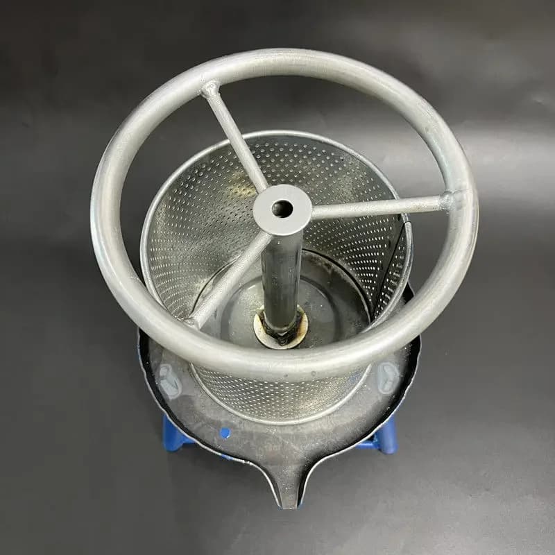 Oil press, iron manual oil press, lard residue cake press