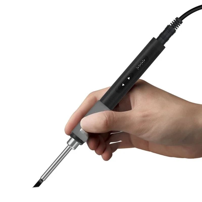 Intelligent electric soldering iron 72W fast heating portable welding pen maintenance welding table