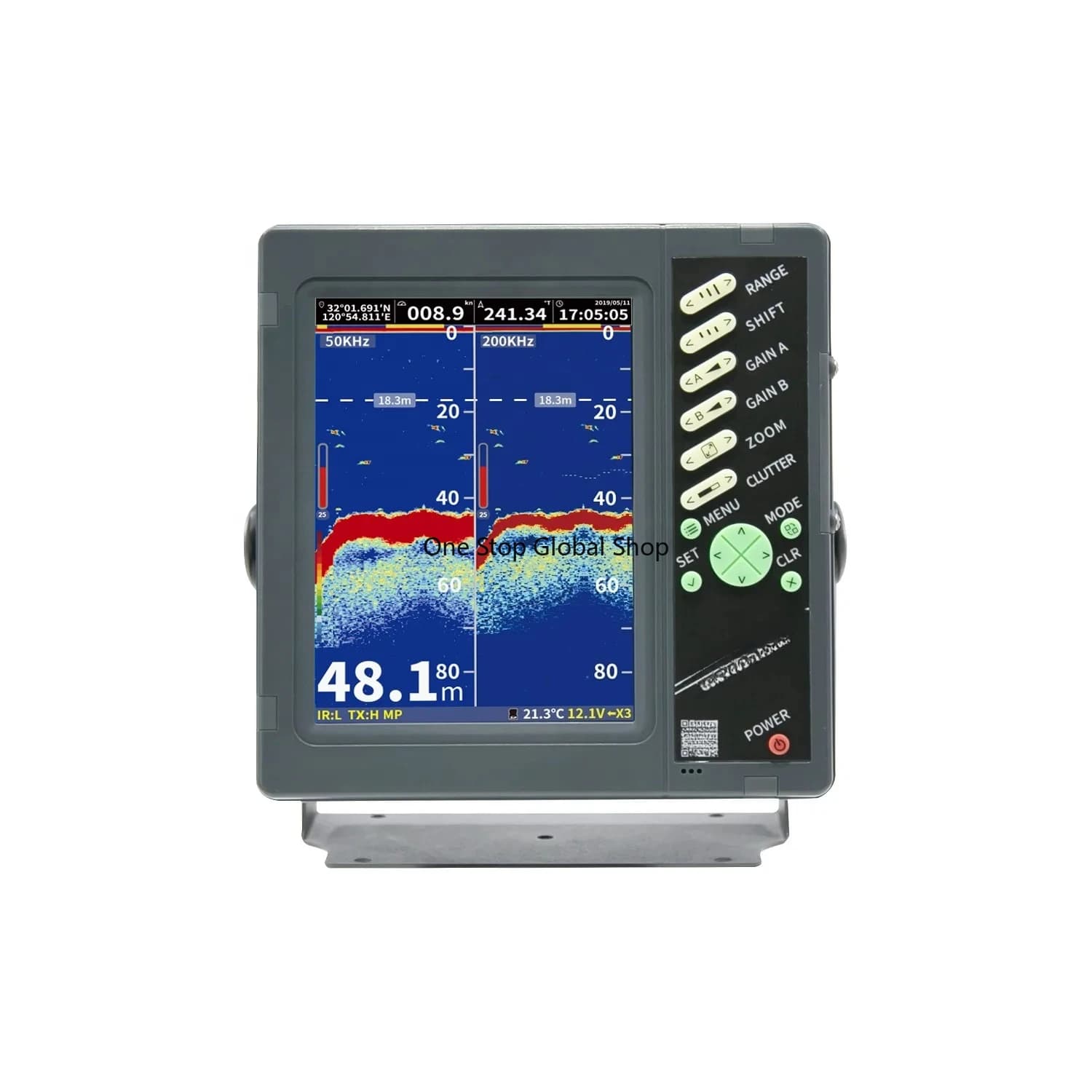 Electronic Fishing 8 Inch Commercial Boat Fish Finder for Sale Ocean