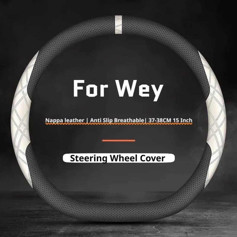 For3GWM3WEY3033WEY3053WEY3073WEY3803WEY3G93Car3Steering3Wheel3Cover3Non-Slip3Breathable3All3Seasons3Car3Interior3Accessories