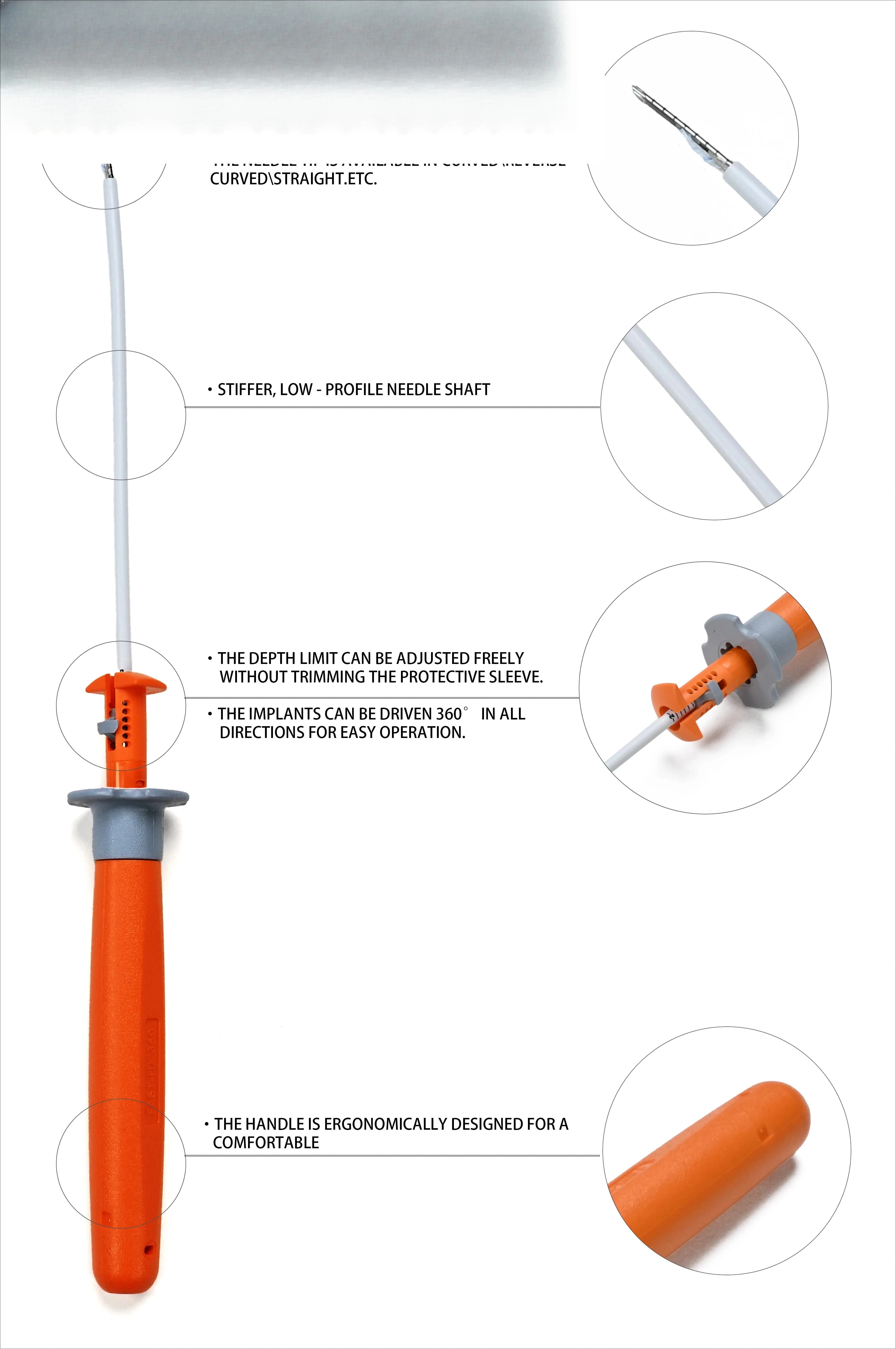 Repair Suture System for Arthroscopic Surgery Arthroscopic Disposable Sterile Packaging High-Strength Meniscus