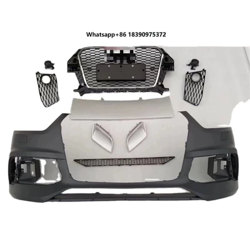 Suitable for  Q3 High-Quality RSQ3 Style Front and Rear Bumpers Car Accessories Car Body Kit