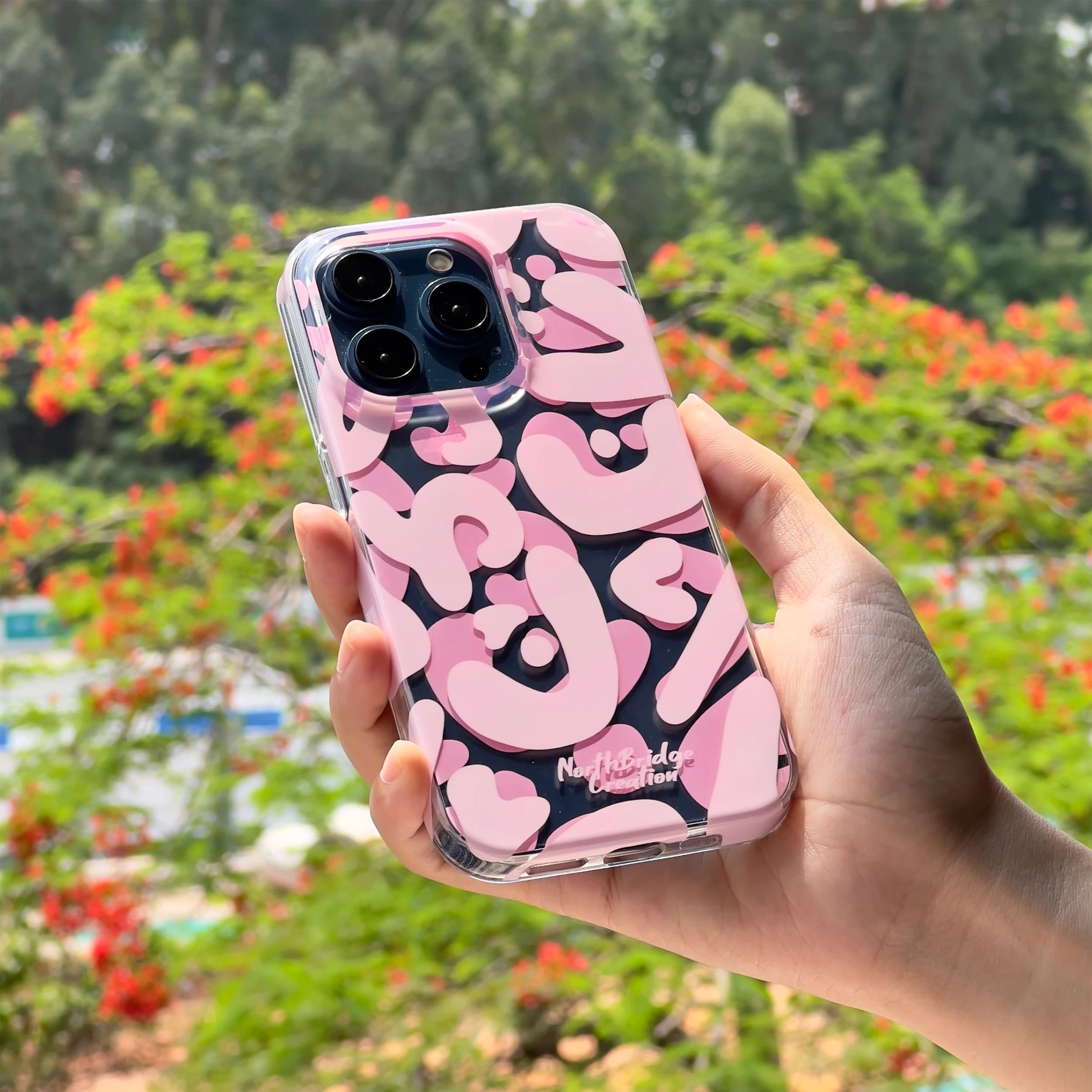 Shockproof Full Coverage Graffiti Phone Cover Double IMD Case For IPhone16 Pro Max 16Pro
