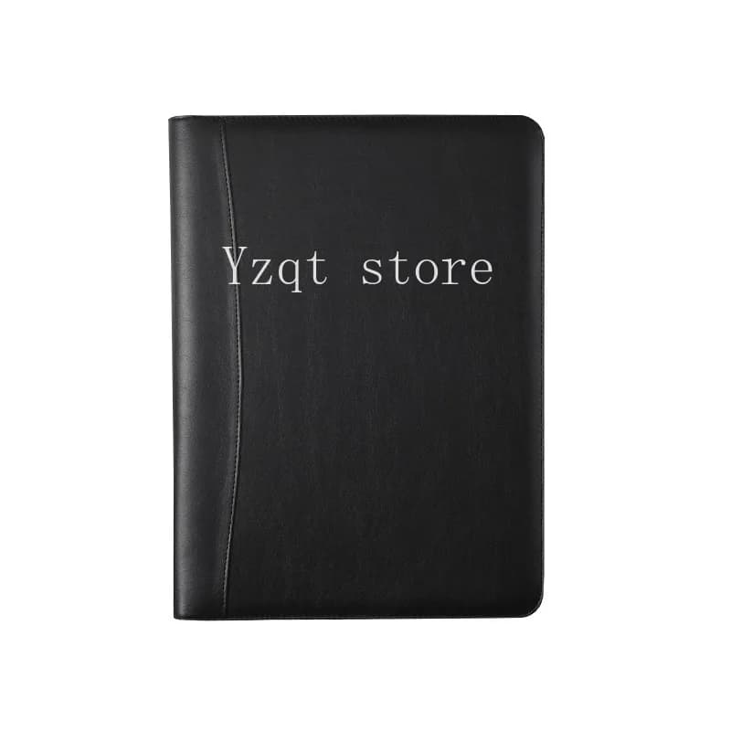 Custom Multifunction Folder Wireless Charging Notebook with Calculator A4 Business Power Loose-leaf Manager Folder