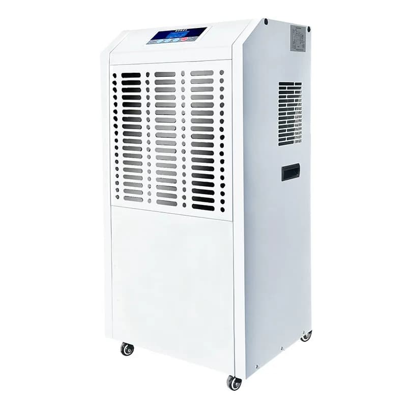 138 L/D High Capacity Portable Metal Dehumidifier 220V for Hotel Garage Swimming Pool Other Garden Supplies