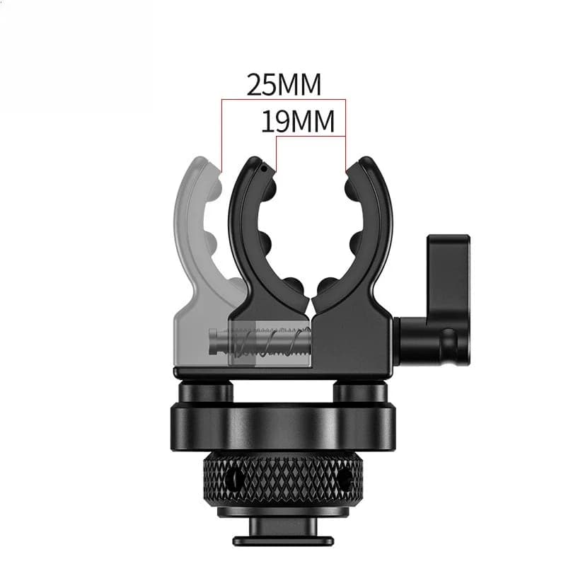 Gun microphone, bracket cold shoe interface, microphone bracket accessories 2352