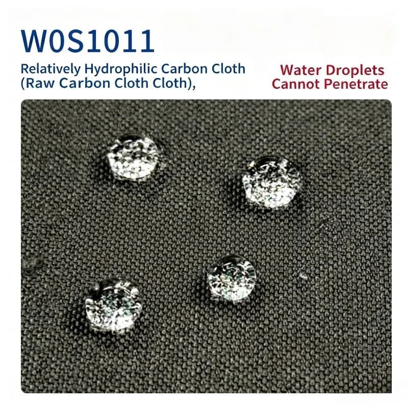 Carbon Cloth W0S1011 W0S1009 W0S1002, Flexible Conductive Carbon Fabric for Fuel Cell Electrode Tool Parts