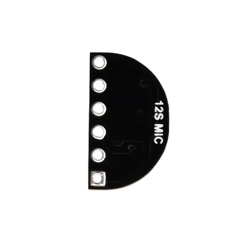 Microphone Module I2S Interface Low Noise High Sensitivity 140dB SPL 57dB SNR for Audio Collection Embedded Project Development
