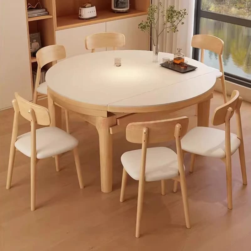 Service Writing Dining Table Designer Space Saving Luxury Modern Dining Table Nordic Center Mesas De Comedor Home Furniture