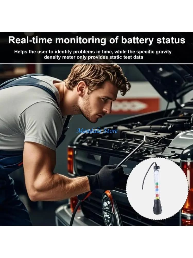 U2JC Auto Antifreeze Tester Dials Type Anti Freeze Coolant Tester Measure Tool for Automobile Cooling System