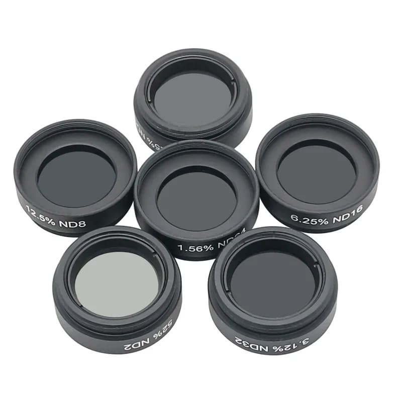 1PCS 1.25Inch ND Filter Astronomical Telescope Accessories ZWO Medium Gray Density Astrophotography Sun Filter Moon