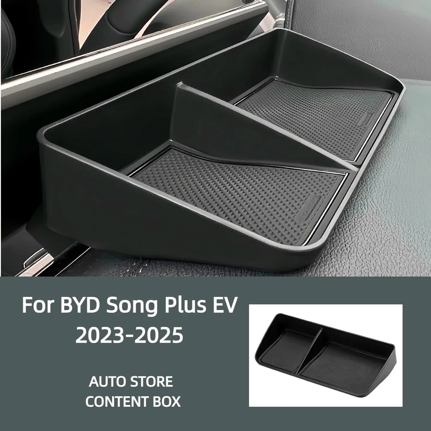 For 2023-2025 BYD Song PLUS EV Central Control Screen Storage Box Central Console Storage Box