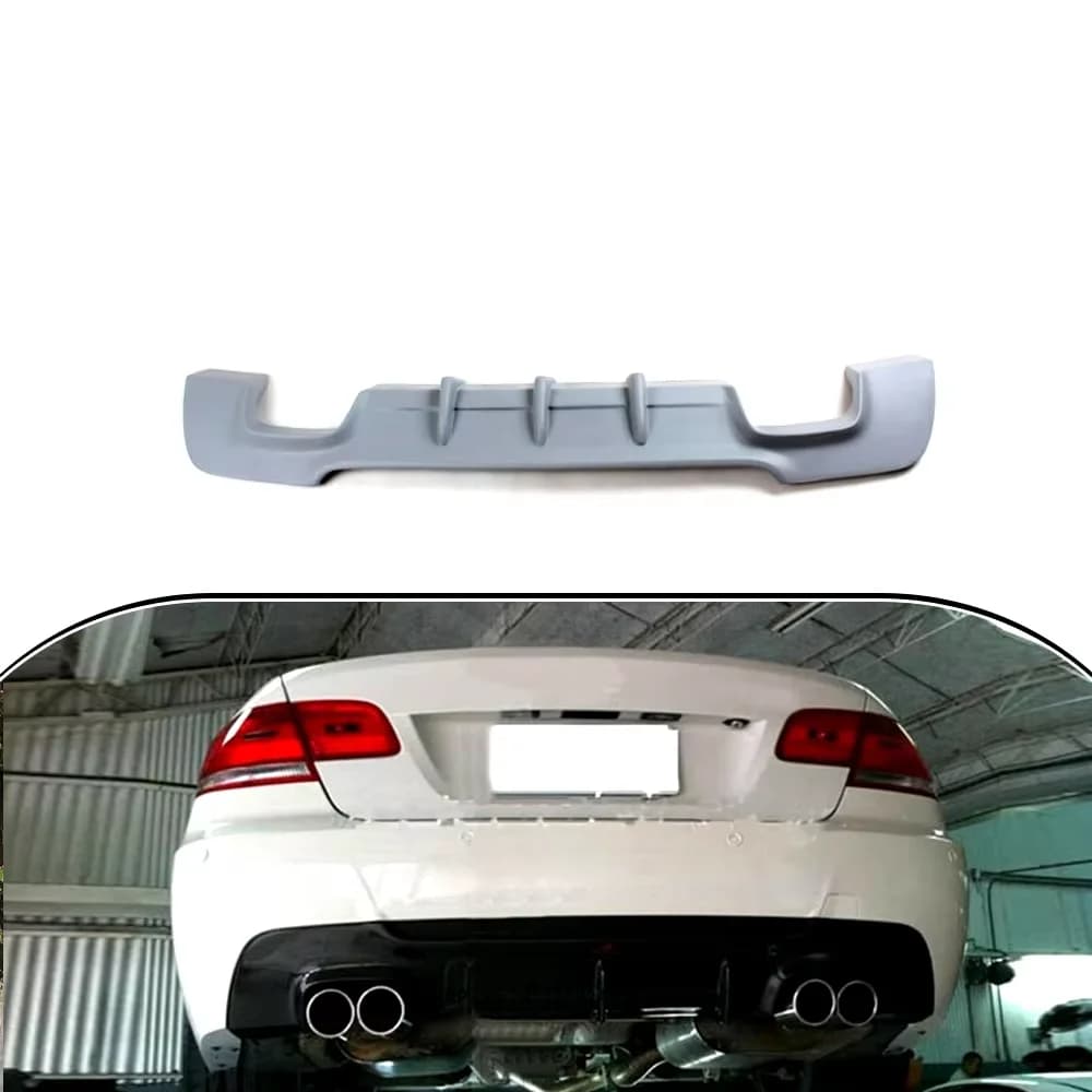 Unpainted FRP E92/E93 M Tech Rear Bumper Diffuser Lip forBMW 3 Series Msport 2008- 2013