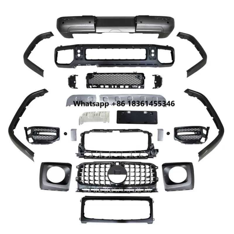 Modification Car Bumpers Body Kit for  G Class W464 2019+ Conversion to G63