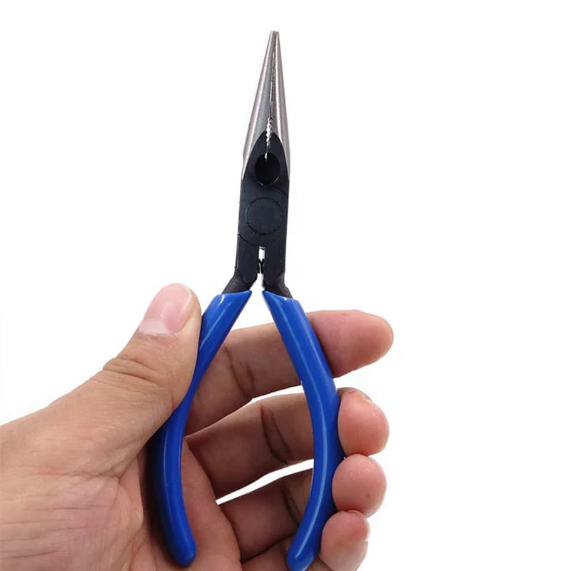 Baogong 8Pk-906 Electrician's Steel Needle Nose Pliers 6Inch Imported Needle Nose Pliers Can Cut Steel Wire
