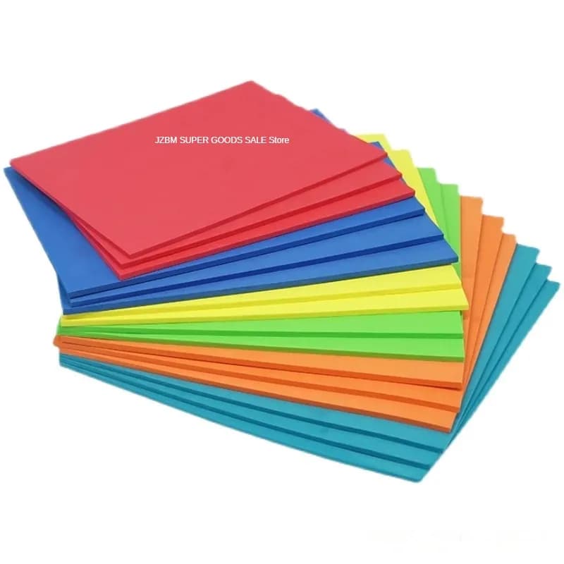 100x50cm Colorful EVA Foam Sheet Shock Absorption Foam Handmade Cosplay EVA Rubber Sound-absorbing Board Thickness 3/5/8/10/15mm