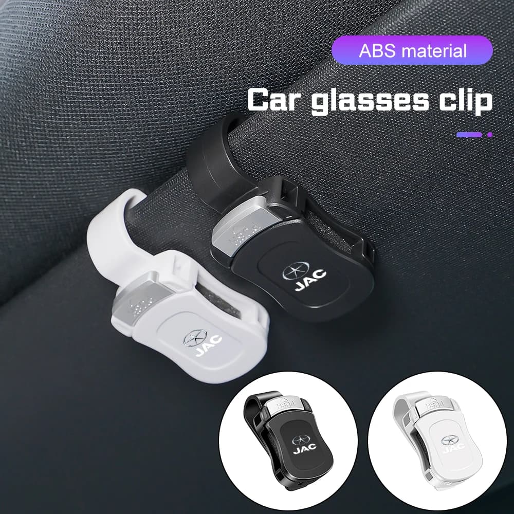 Universal Car Sun Visor Sunglasses Clip Card Ticket Holder Fastener For JJAC Refine J3 J2 S5 S3 J5 J6 J4 T8 j4 Car Accessories