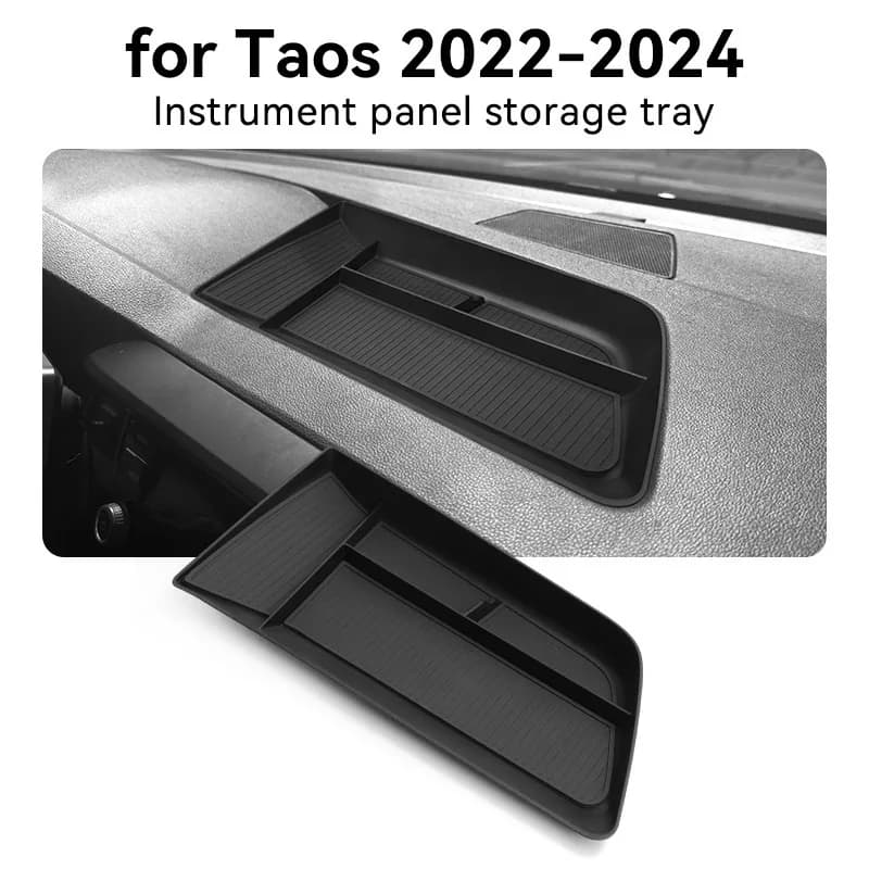 For 22-24 Volkswagen Taos central control screen storage box, instrument panel storage, and storage of automotive supplies