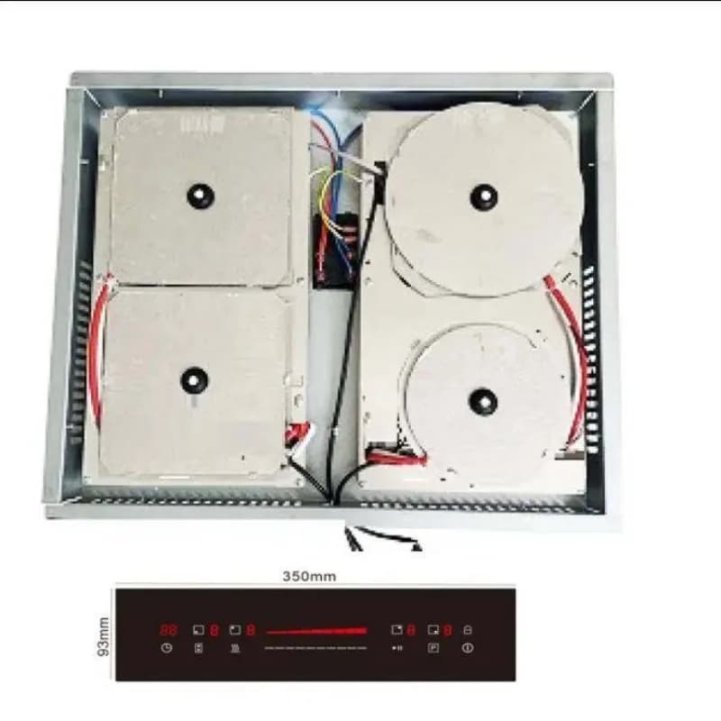 Commercial household hidden rock slab induction concealed furnace Embedded 1-4 multi-head furnace Infrared electromagnetic
