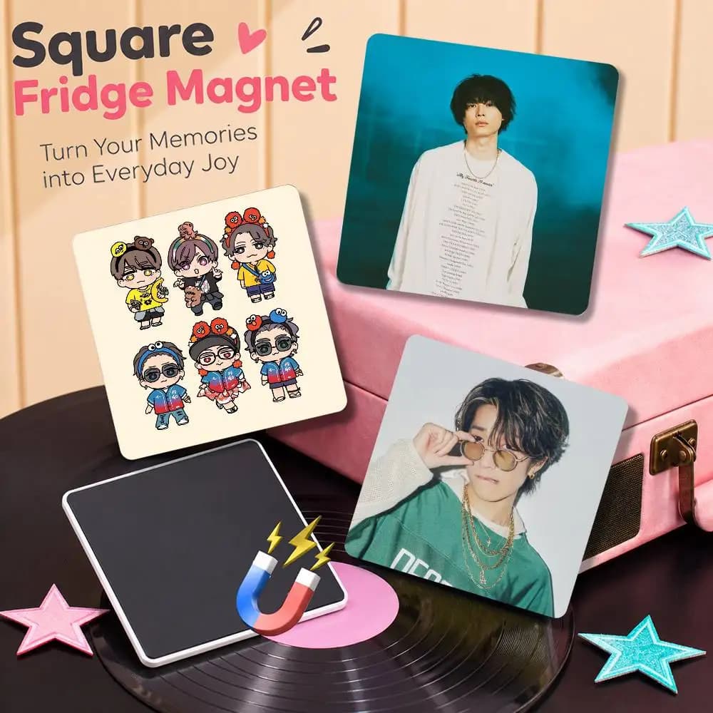 FOR SixTONES Dance Forever Fridge Magnetic Refrigerator Magnet Pet Home Decor Kitchen Gift Souvenir Hot Sale