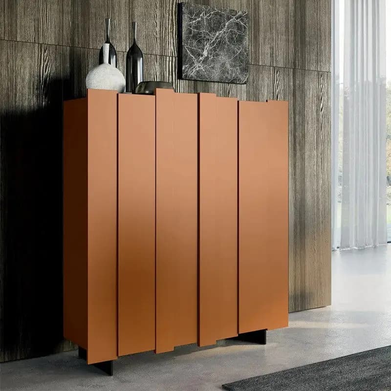 Entryway Wooden Shoe Cabinet Modern Waterproof Living Room Shoe Rack Storage Display Luxury Armario Zapatero Furniture Home