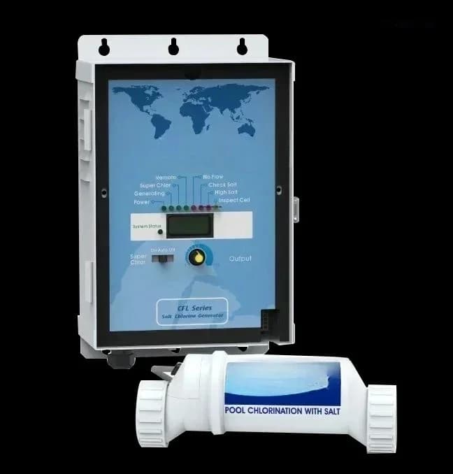 CHKJ CFLH titanium electrode Swimming Pool Cleaner Salt Chloriner Pool Water Disinfection Machine Generator Salt Water