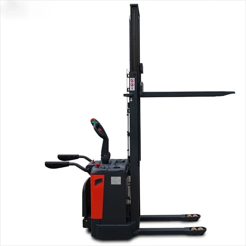 Small Station Driving All-electric 1.5t 2 Tons 3 Tons Automatic Hydraulic Lifting and Unloading Pallet Stacking Forklift