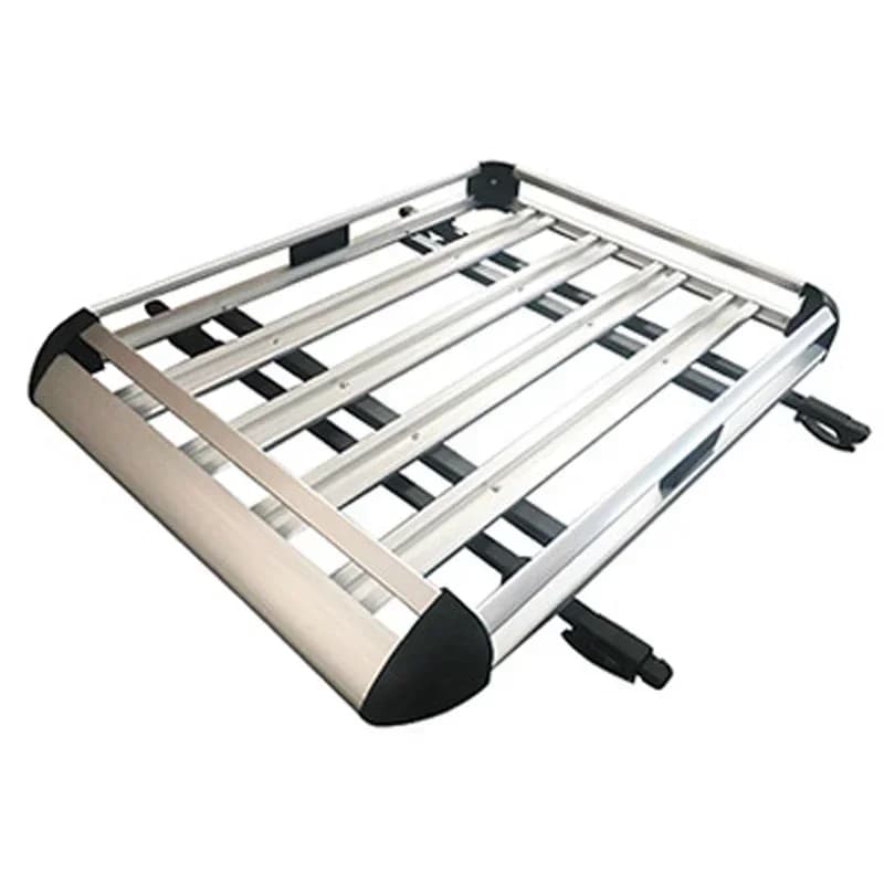 Aluminum Alloy Roof Double Luggage Rack Car Roof Carrier SUV Modified Luggage Rack Universal Double Luggage Rack