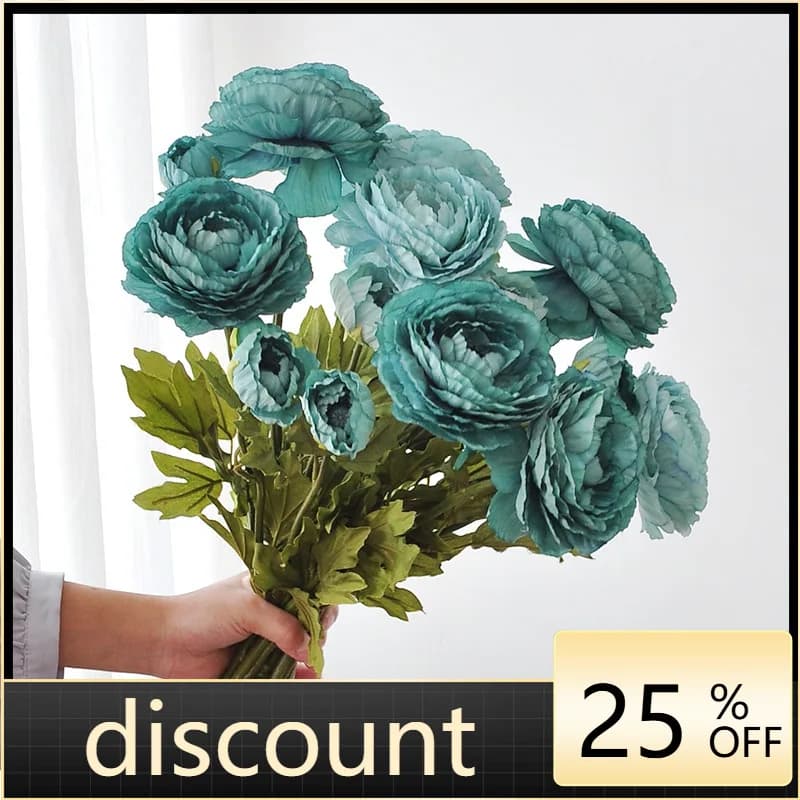 LH artificial flower peony living room entrance ornament fake flower wedding simulation flower
