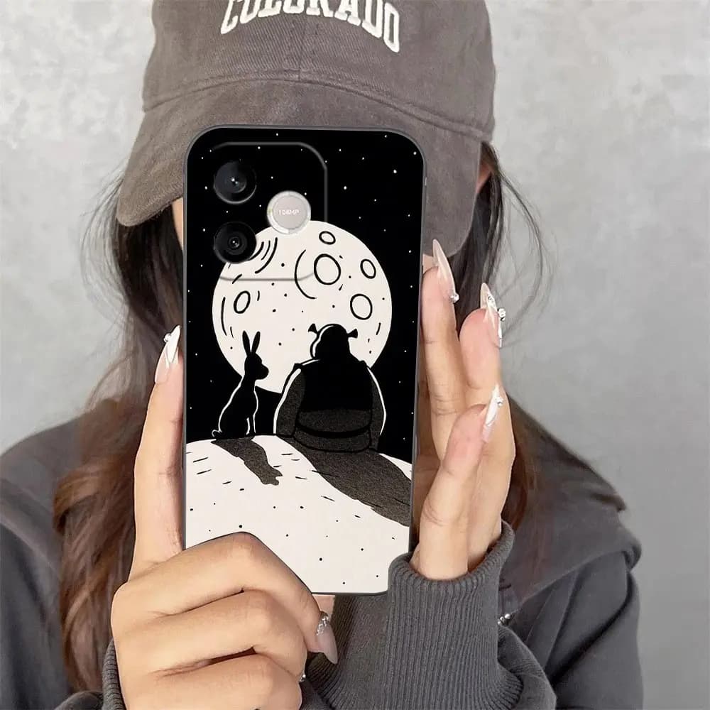 Phone Case For HUAWEI MAGIC 7 NOVA 3I 8I HONOR 600 400 90 X5C X6B X6D X7A X7D X8B X9B X9D X9A Case Cover Funny Monster S-Shrek