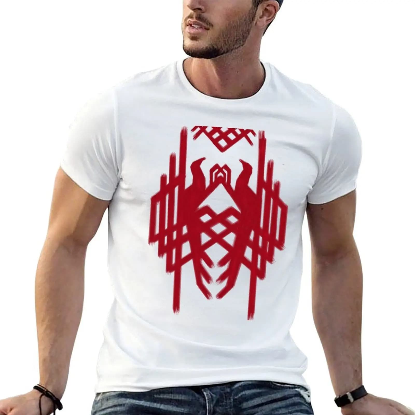 Hawke's Amell Family Crest | Dragon Age 2 Crest T-Shirt anime clothes for a boy black t-shirts for men