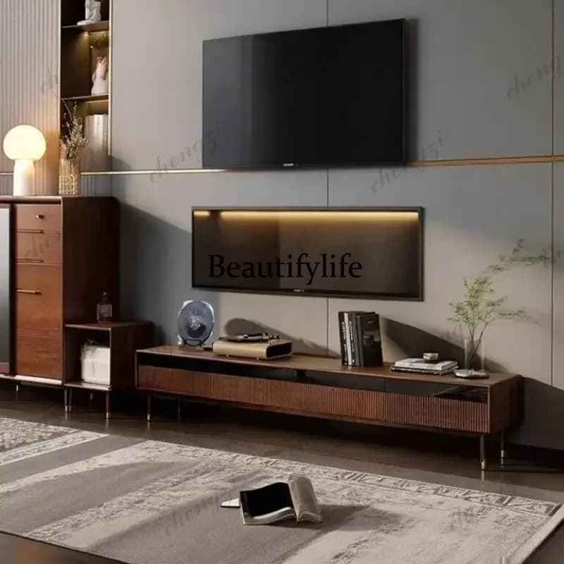 Normal Tv Stand Universal Vertical Storage Wooden Minimalist Tv Stand Modern Designer Mueble Televison Furniture Home