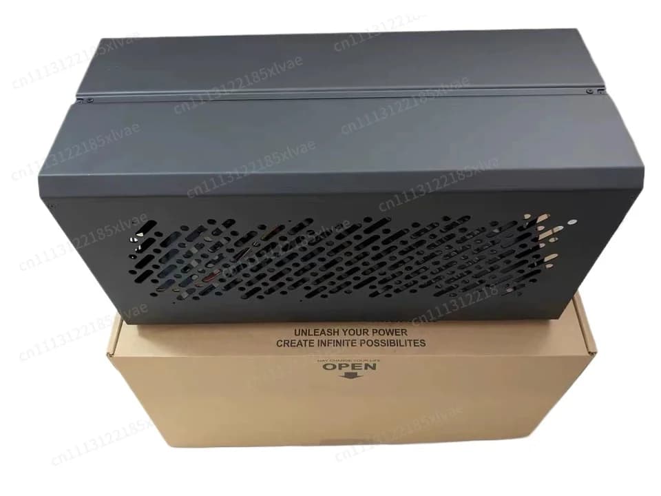 Aluminum Alloy External Graphics Card Expansion Box TH3P4G3 TH5P4 Thunderbolt 3/4 eGPU Carrier Equipped With Cooling Blower