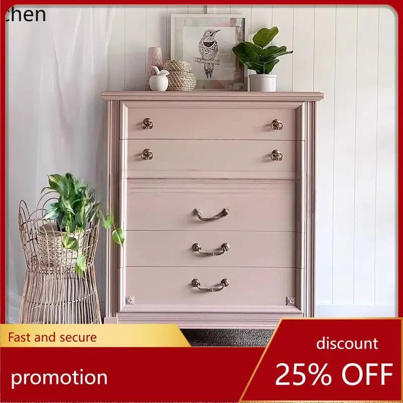 CZ Chest of Drawers Master Bedside Clothing Storage Cabinet Modern Small Apartment Living Room Storage High Chest of Drawers