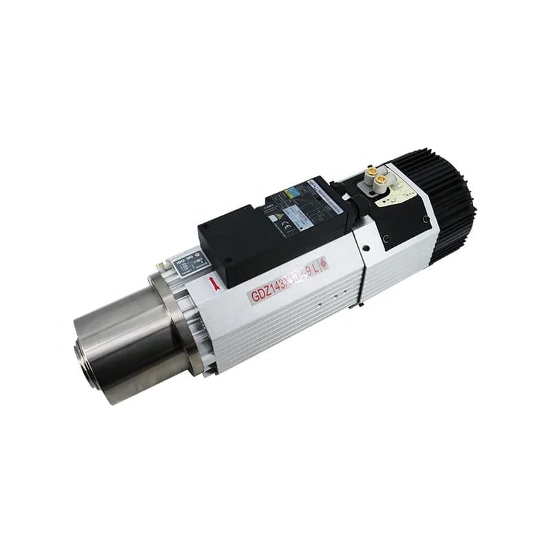 High Speed Automatic Tool Change Electric 9kw air Cooled  ISO 30 Cnc Spindle Motor with 11kw Frequency VFD for Cnc