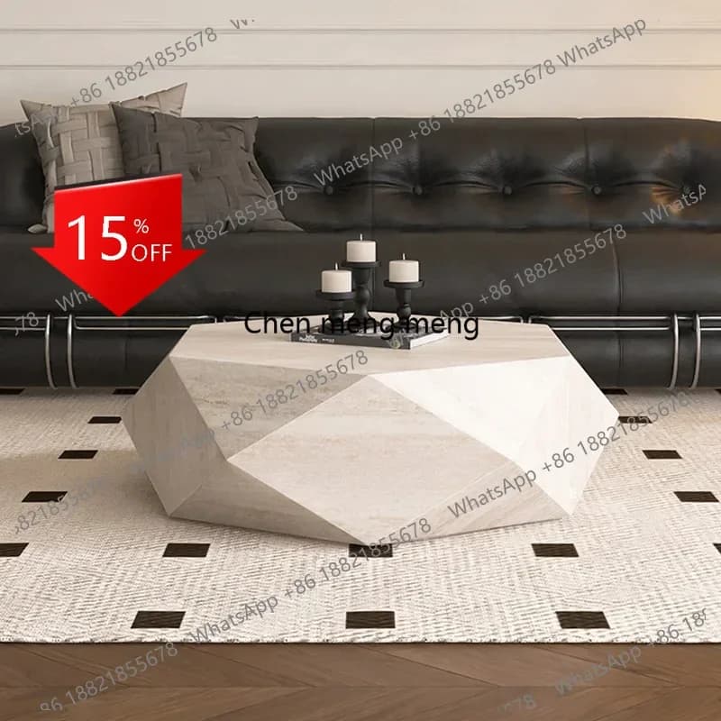 A139 Designers Modern Coffee Table Nordic Luxury Advanced Marble Coffee Table Sofa Side Living Room Home Furniture Salontafel