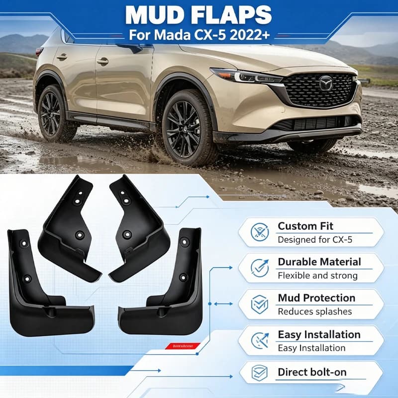 Suitable for Mazda CX-5 Fender CX-5 CX5 Fender Fender Leather Auto Accessories 2022+
