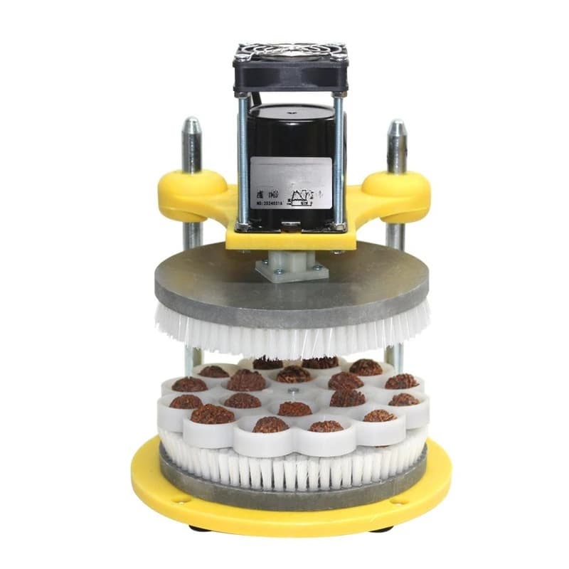 Automatic Electric Polishing Machine for Buddhist Beads and Walnuts for Stringing and Patina Formation