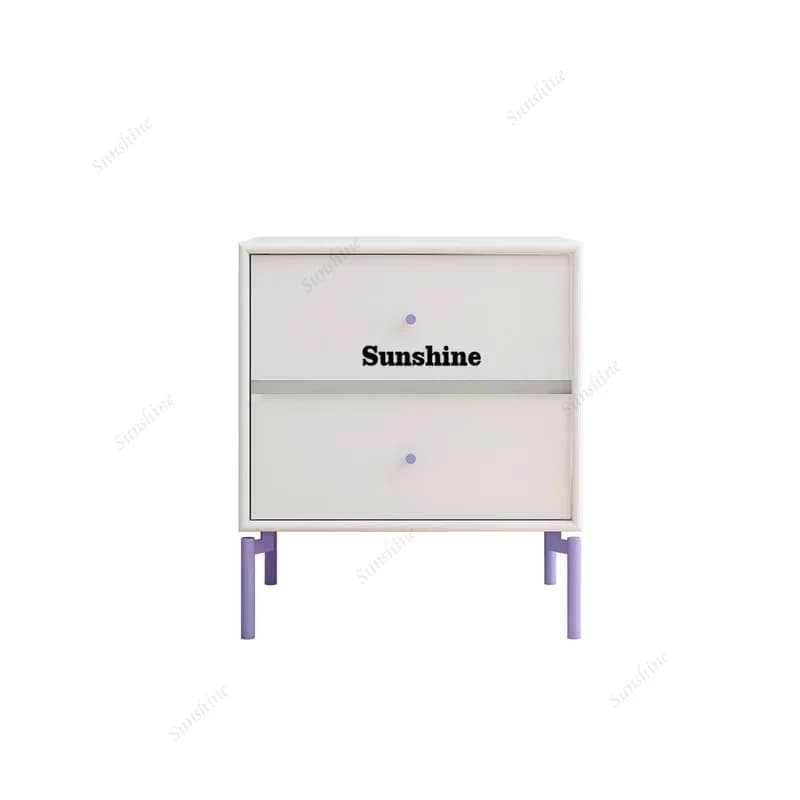TD  Simple Luxury Night Table Drawer Minimalist Storage Bedside Table Modern Mesitas De Noche Para El Dormitorio Bedrooms Furnit
