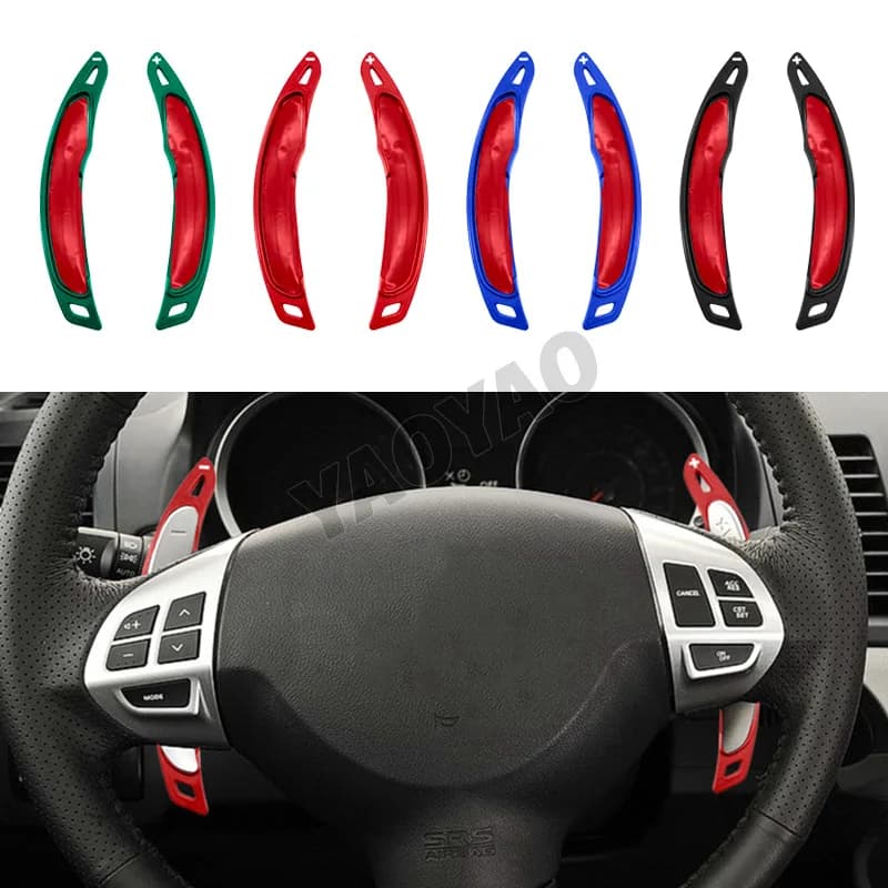 For Mitsubishi Outlander,ASX, Eclipse Cross,  EVO steering wheel shift paddles
