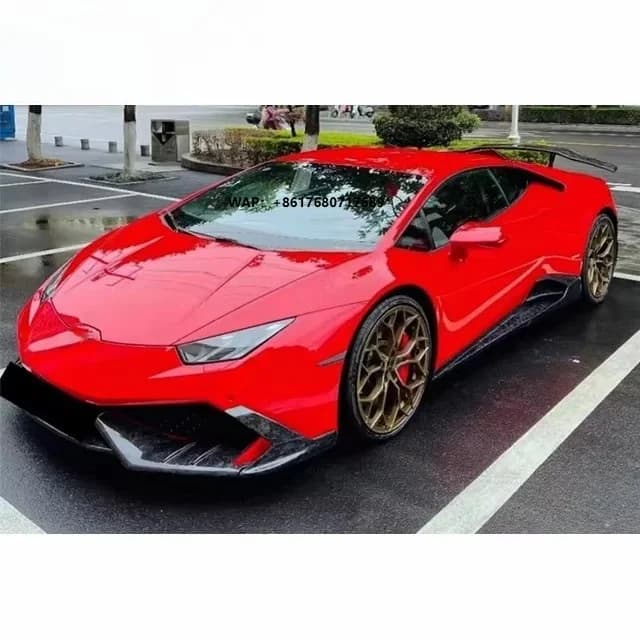 Carbon Side Skirt for Huracan LP580 LP610 EVO Upgrade Mansory Style Body Kit Carbon Fiber Side Skirt