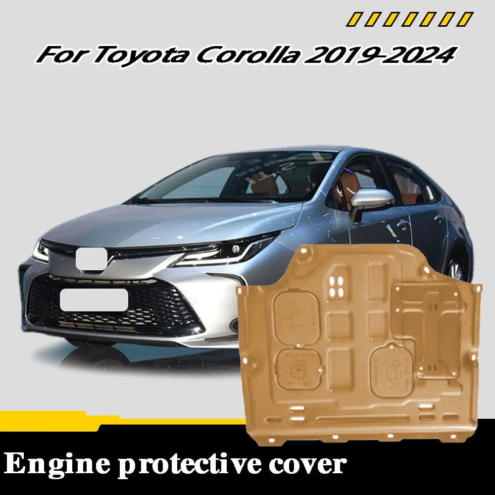 Car underbody protection plate For Toyota Corolla 2019-2024 1.2T engine undertray, underbody protection plate