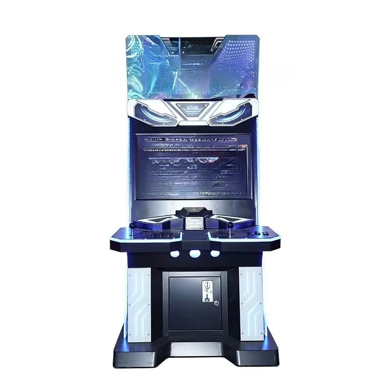 Game Room Coin 2 Person Classic Fighting Retro Amusement Fighter Game Console Arcade Cabinet